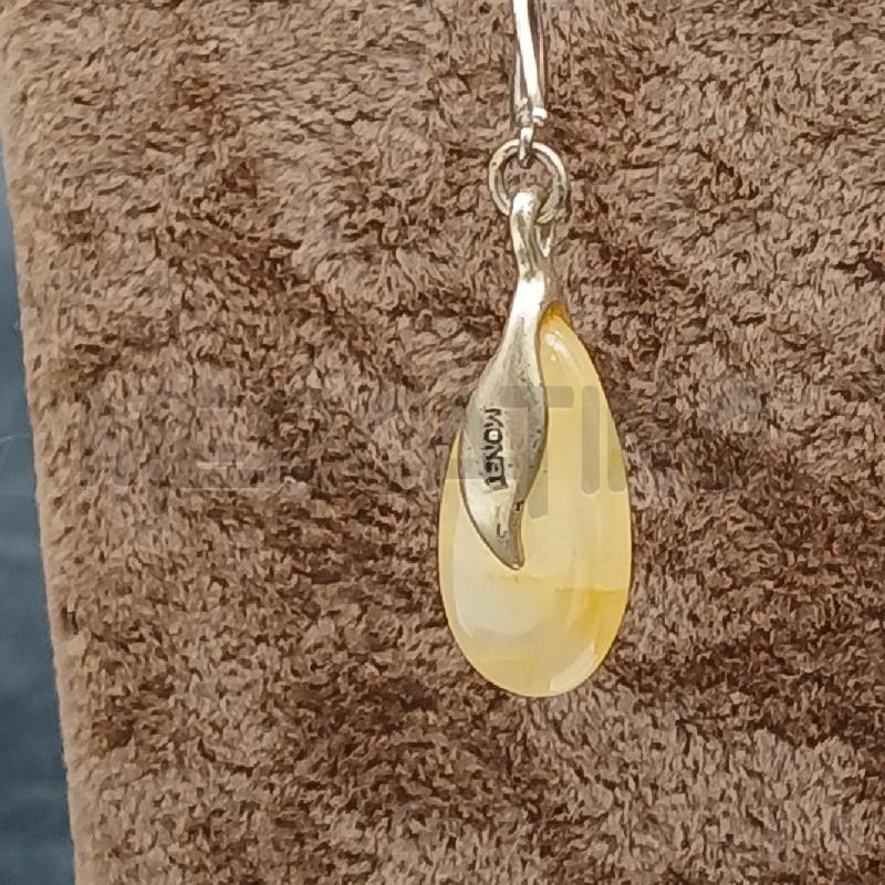 ORECCHINI PEND MONET GOCCIA BEIGE | Mercatino dell'Usato Roma garbatella 3
