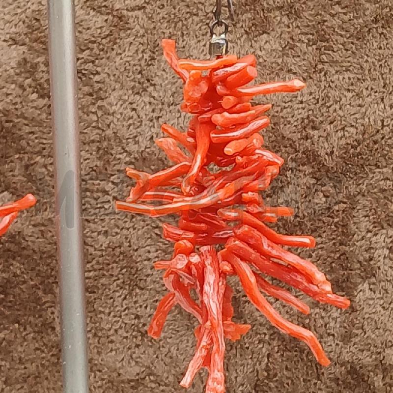 ORECCHINI ROSSO COR | Mercatino dell'Usato Roma garbatella 2