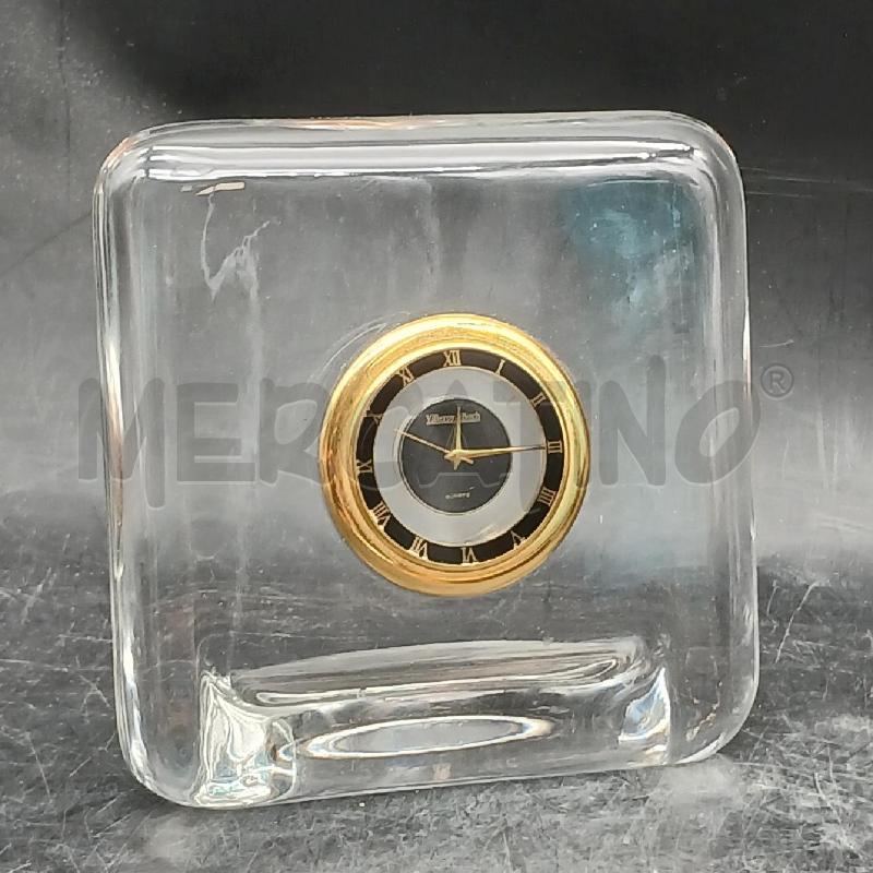 OROLOGIO CRISTALLO VILLEROY BOCH | Mercatino dell'Usato Roma garbatella 1