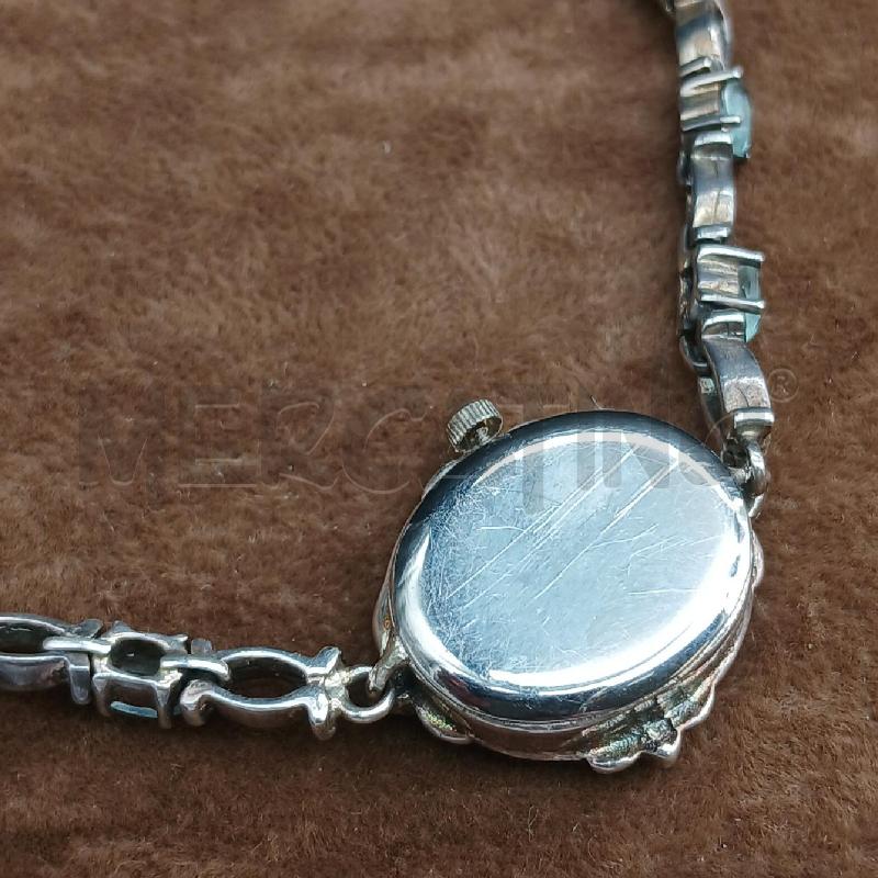 OROLOGIO DA POLSO ARG DET PIETRE CELESTE  | Mercatino dell'Usato Roma garbatella 3