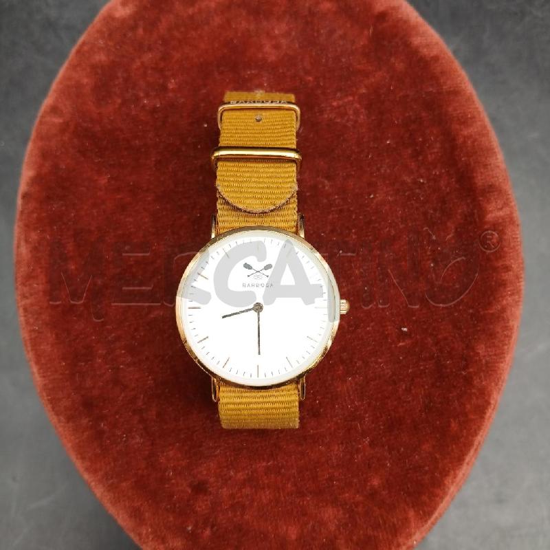 OROLOGIO DA POLSO BARBOSA BIANCO  | Mercatino dell'Usato Roma garbatella 1