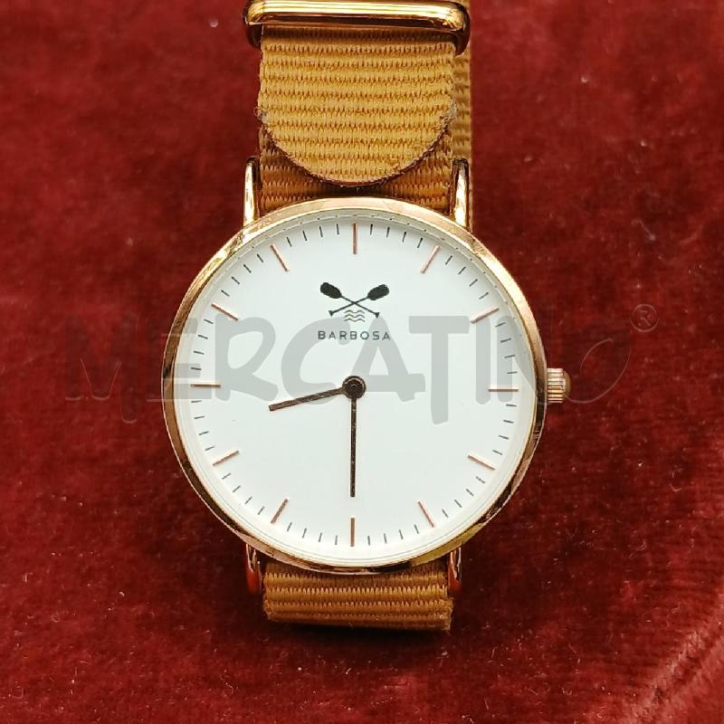 OROLOGIO DA POLSO BARBOSA BIANCO  | Mercatino dell'Usato Roma garbatella 2
