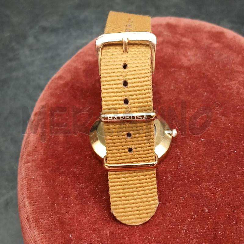 OROLOGIO DA POLSO BARBOSA BIANCO  | Mercatino dell'Usato Roma garbatella 3