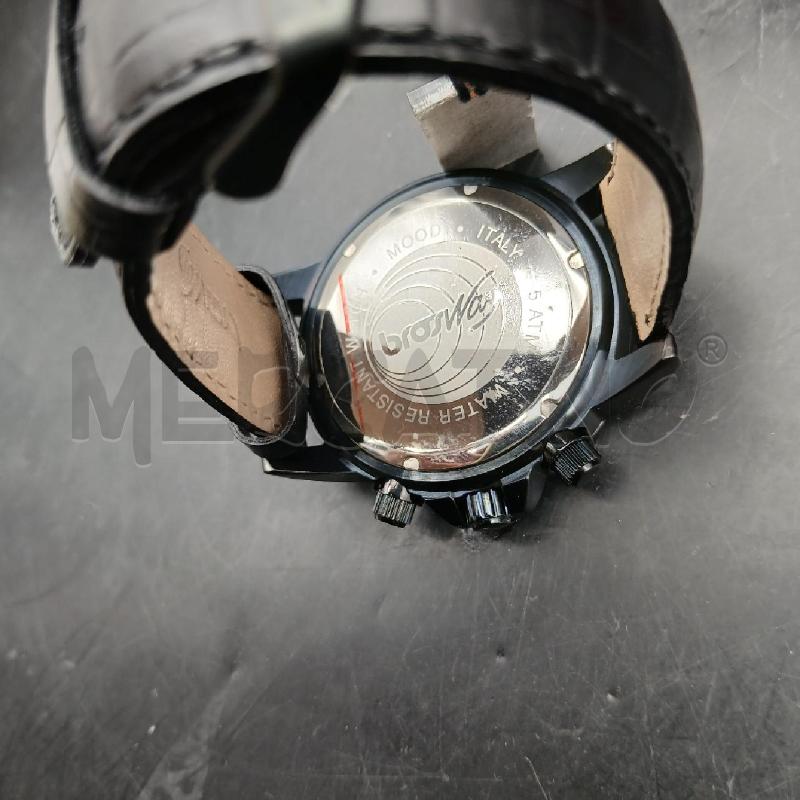 OROLOGIO DA POLSO BROSWAY NERO ARANCIO | Mercatino dell'Usato Roma garbatella 3