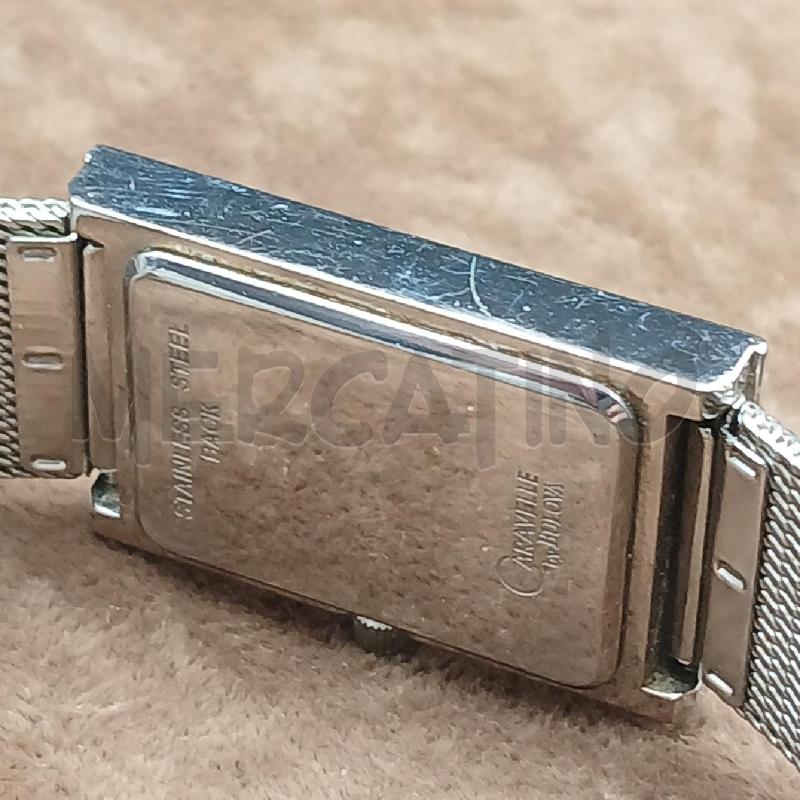 OROLOGIO DA POLSO BULOVA CARAVELLE RETTANGOLO  | Mercatino dell'Usato Roma garbatella 4