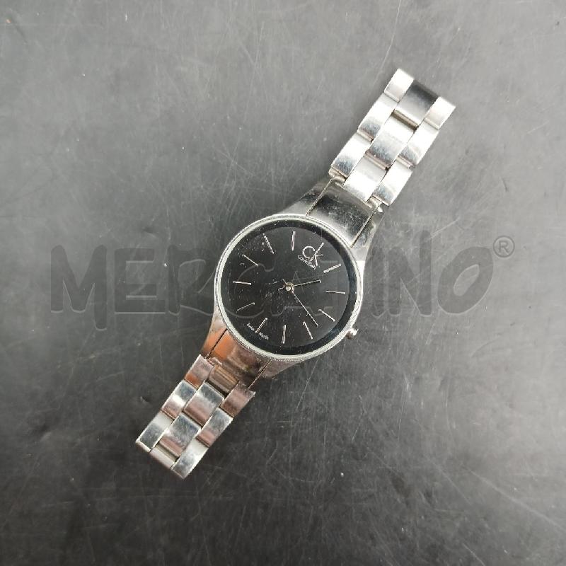 OROLOGIO DA POLSO CALVIN KLEIN NERO  | Mercatino dell'Usato Roma garbatella 1