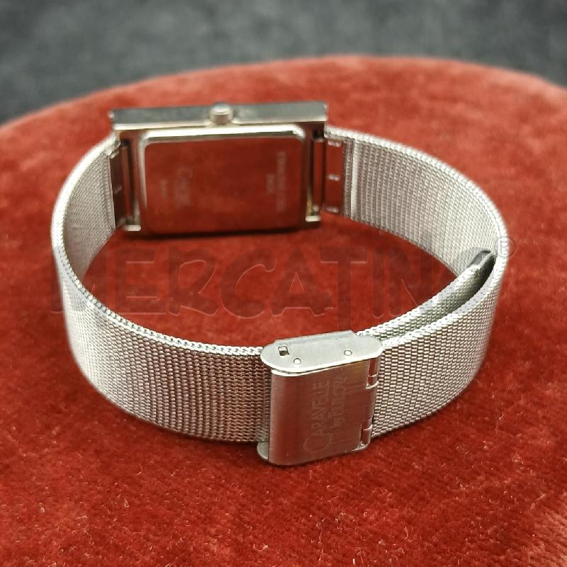 OROLOGIO DA POLSO CARAVELLE BULOVA NERO RETTANGOLO | Mercatino dell'Usato Roma garbatella 3
