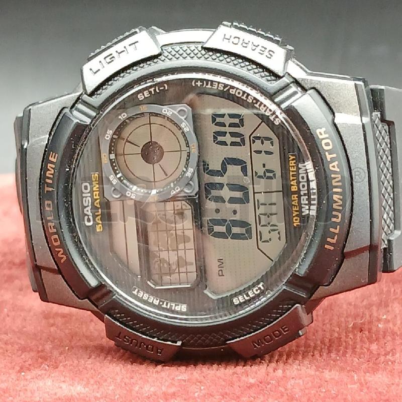OROLOGIO DA POLSO CASIO NERO  | Mercatino dell'Usato Roma garbatella 2