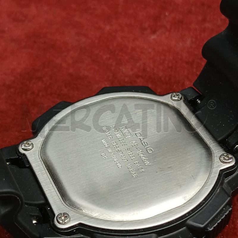 OROLOGIO DA POLSO CASIO NERO  | Mercatino dell'Usato Roma garbatella 3