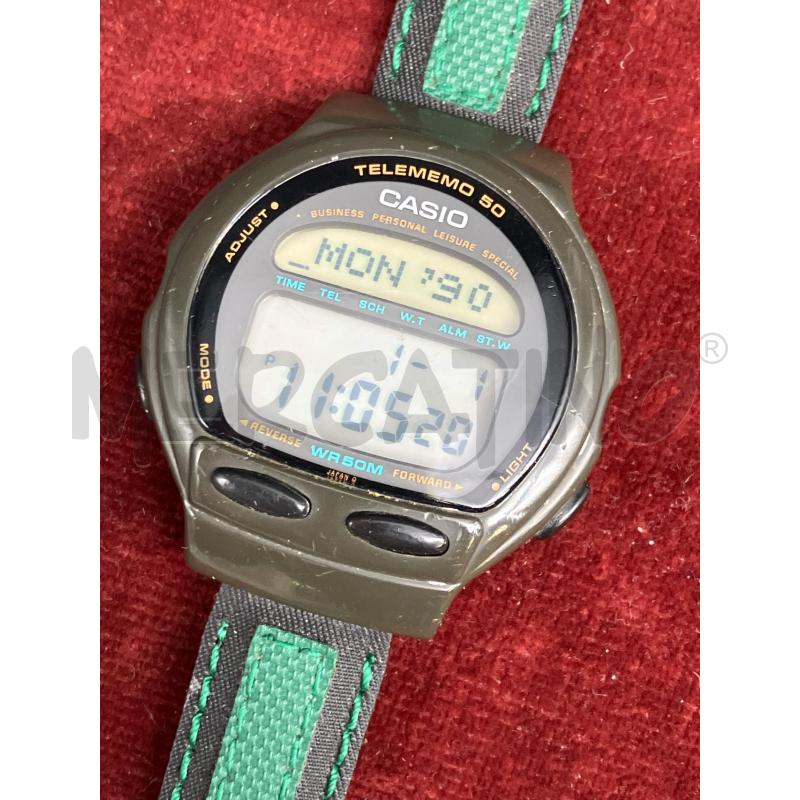 OROLOGIO DA POLSO CASIO VERDE  | Mercatino dell'Usato Roma garbatella 2