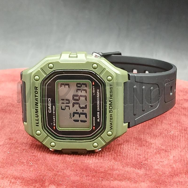 OROLOGIO DA POLSO CASIO VERDE E NERO  | Mercatino dell'Usato Roma garbatella 1