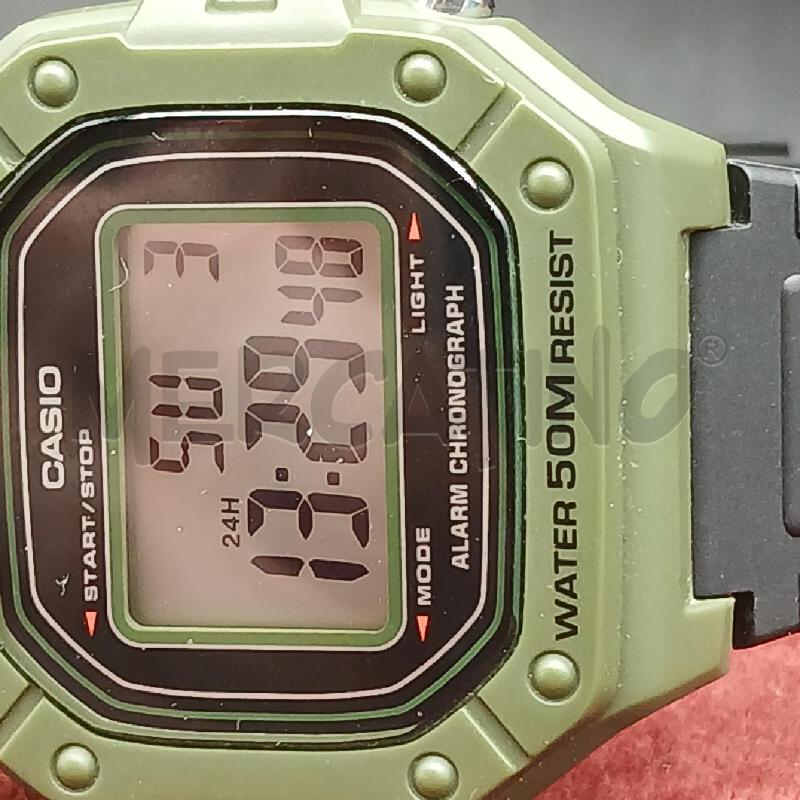 OROLOGIO DA POLSO CASIO VERDE E NERO  | Mercatino dell'Usato Roma garbatella 2