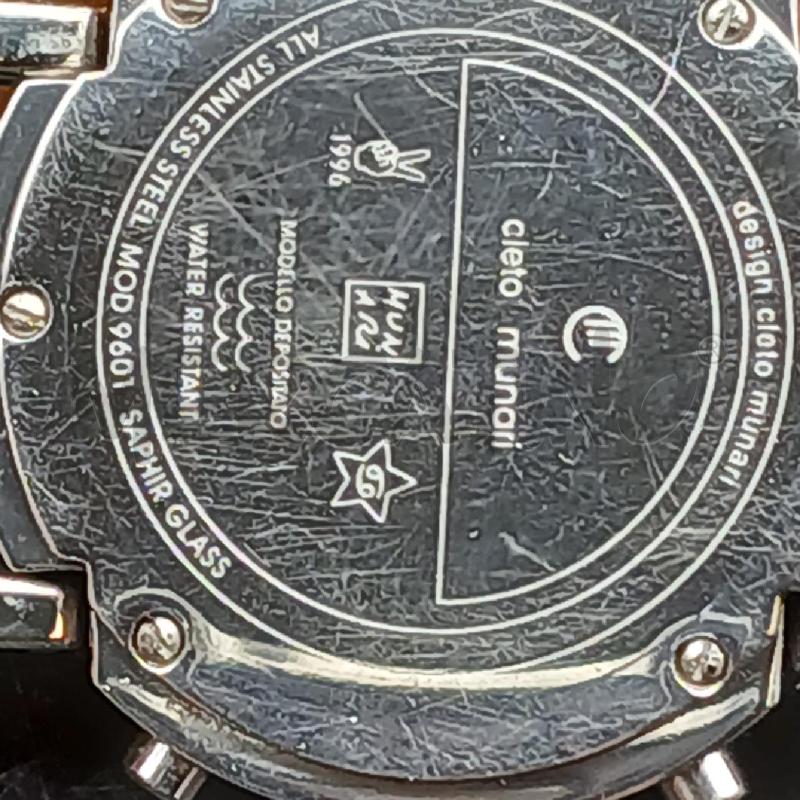 OROLOGIO DA POLSO CLETO MUNARI NERO  | Mercatino dell'Usato Roma garbatella 3