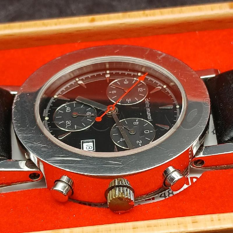 OROLOGIO DA POLSO CLETO MUNARI NERO  | Mercatino dell'Usato Roma garbatella 4