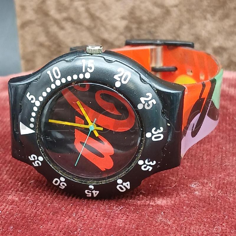 OROLOGIO DA POLSO COCA COLA NERO  | Mercatino dell'Usato Roma garbatella 1