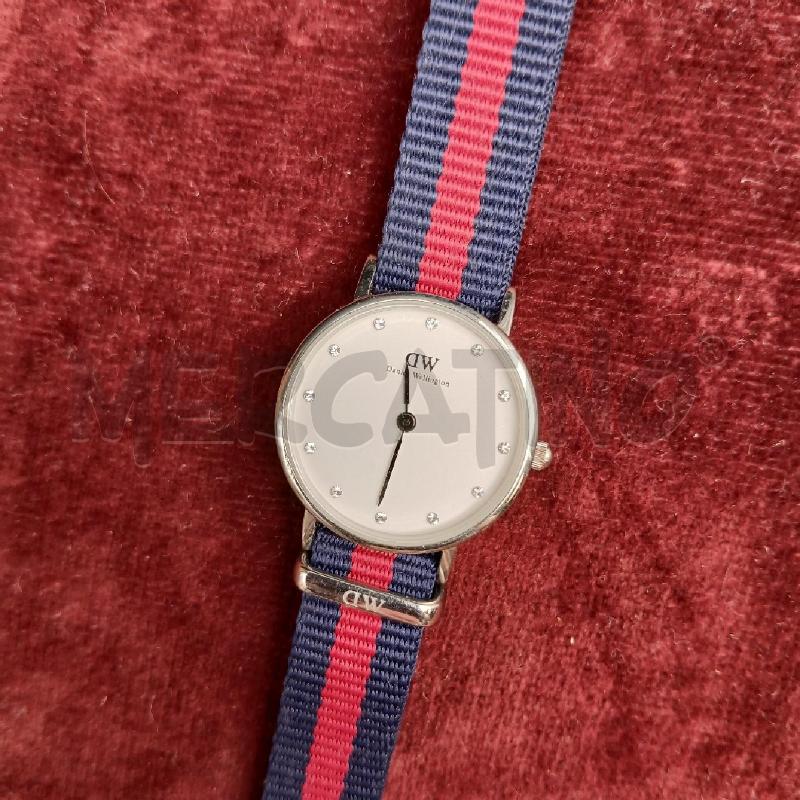 OROLOGIO DA POLSO DANIEL WELLINGTON ROSSO BLU | Mercatino dell'Usato Roma garbatella 2