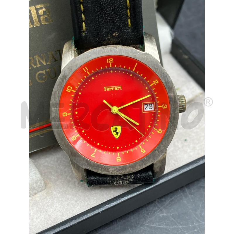 OROLOGIO DA POLSO FERRARI ROSSO  | Mercatino dell'Usato Roma garbatella 2