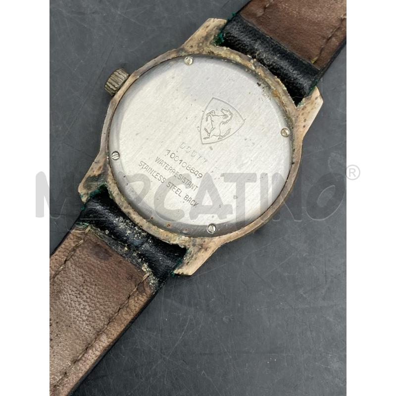 OROLOGIO DA POLSO FERRARI ROSSO  | Mercatino dell'Usato Roma garbatella 5