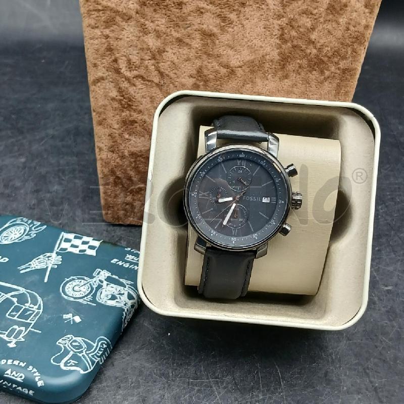 OROLOGIO DA POLSO FOSSIL NERO  | Mercatino dell'Usato Roma garbatella 1