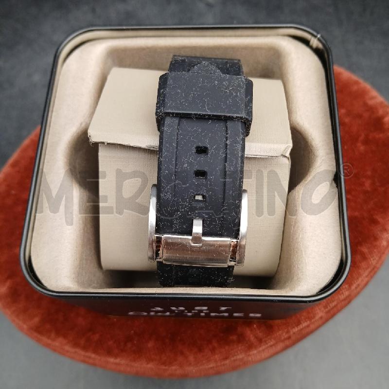OROLOGIO DA POLSO FOSSIL NERO RIGHE BLU  | Mercatino dell'Usato Roma garbatella 3