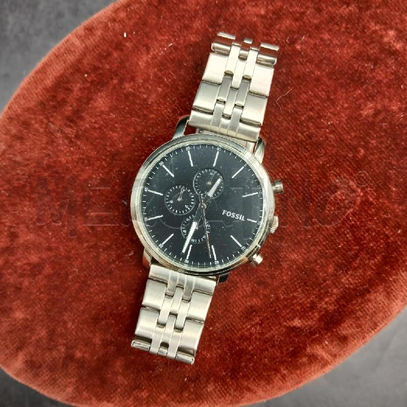 OROLOGIO DA POLSO FOSSI NERO  | Mercatino dell'Usato Roma garbatella 1