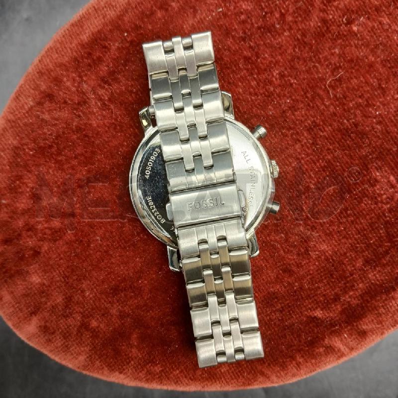 OROLOGIO DA POLSO FOSSI NERO  | Mercatino dell'Usato Roma garbatella 3