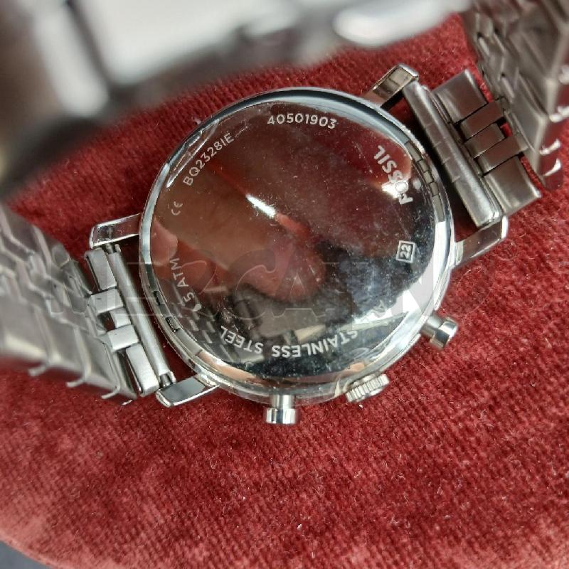 OROLOGIO DA POLSO FOSSI NERO  | Mercatino dell'Usato Roma garbatella 4