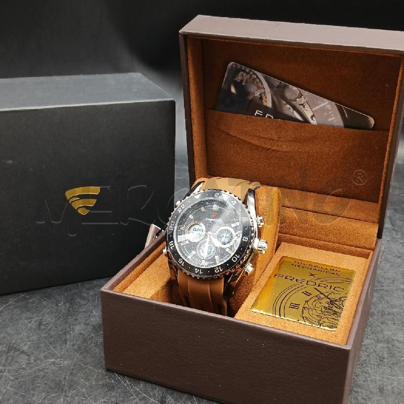 OROLOGIO DA POLSO FREDRIC MARRONE  | Mercatino dell'Usato Roma garbatella 1