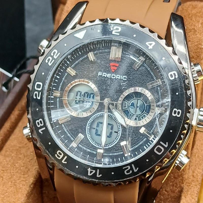 OROLOGIO DA POLSO FREDRIC MARRONE  | Mercatino dell'Usato Roma garbatella 2