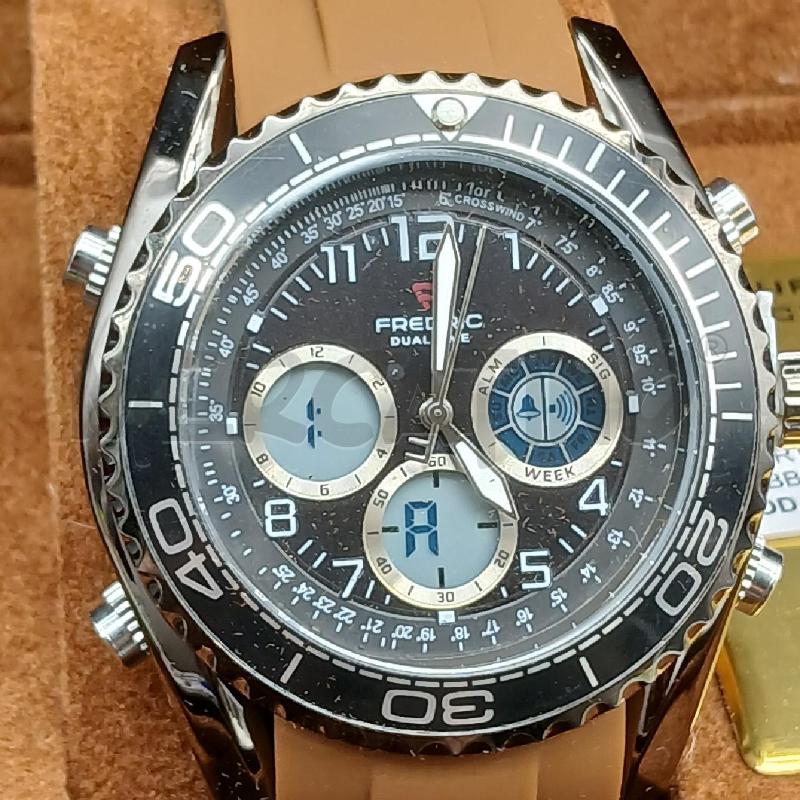 OROLOGIO DA POLSO FREDRIC MARRONE  | Mercatino dell'Usato Roma garbatella 2
