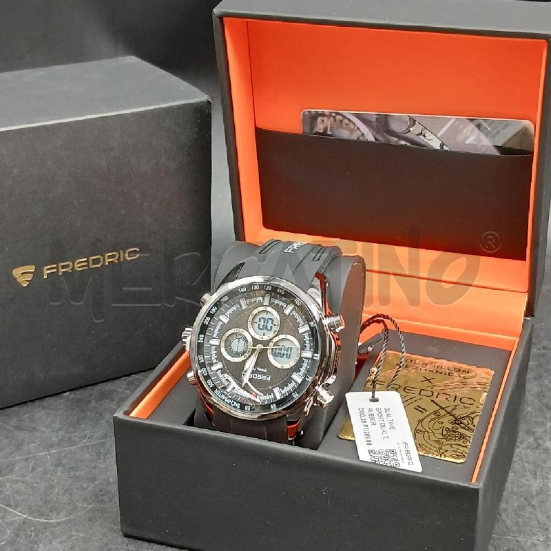 OROLOGIO DA POLSO FREDRIC NERO  | Mercatino dell'Usato Roma garbatella 1