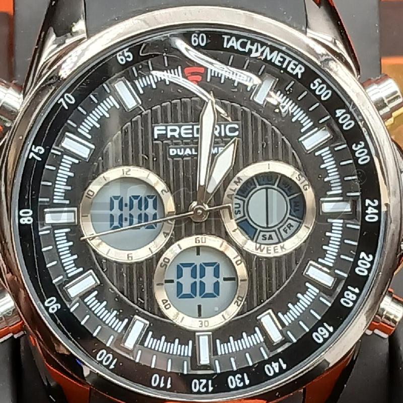 OROLOGIO DA POLSO FREDRIC NERO  | Mercatino dell'Usato Roma garbatella 2