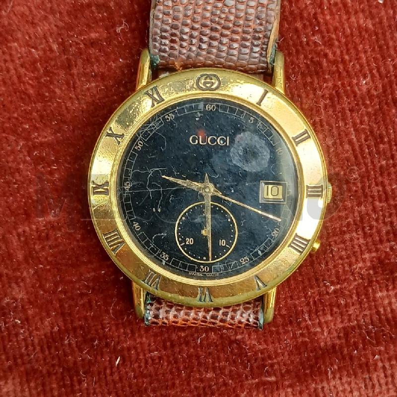 OROLOGIO DA POLSO GUCCI NERO  | Mercatino dell'Usato Roma garbatella 2