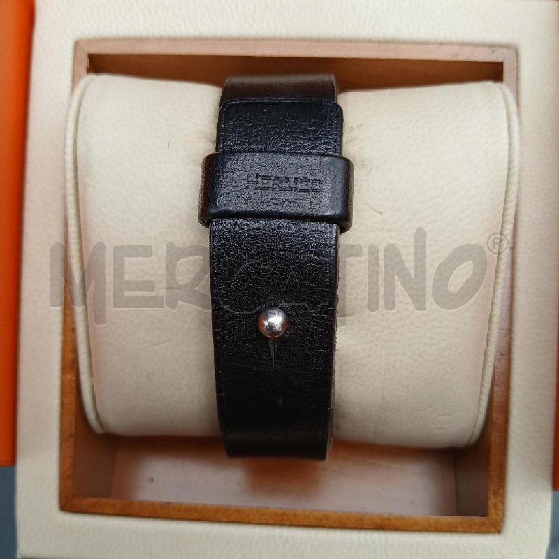 OROLOGIO DA POLSO HERMES BARENIA NERO   | Mercatino dell'Usato Roma garbatella 4