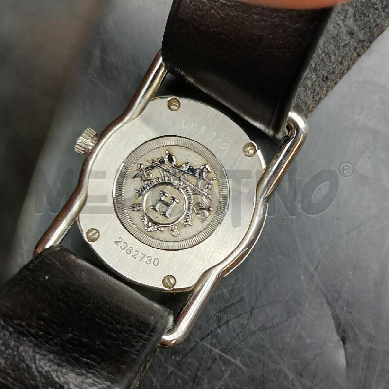 OROLOGIO DA POLSO HERMES BARENIA NERO   | Mercatino dell'Usato Roma garbatella 5