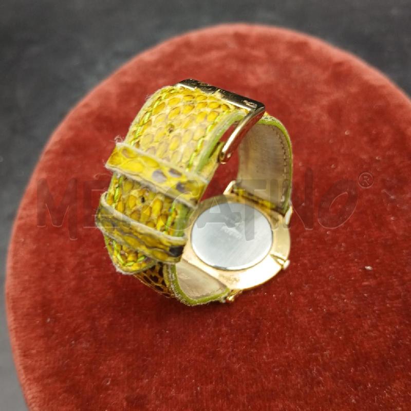 OROLOGIO DA POLSO LAURENS BIANCO DORATO CINT VERDE | Mercatino dell'Usato Roma garbatella 2