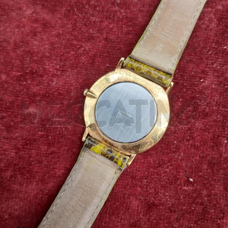 OROLOGIO DA POLSO LAURENS BIANCO DORATO CINT VERDE | Mercatino dell'Usato Roma garbatella 4