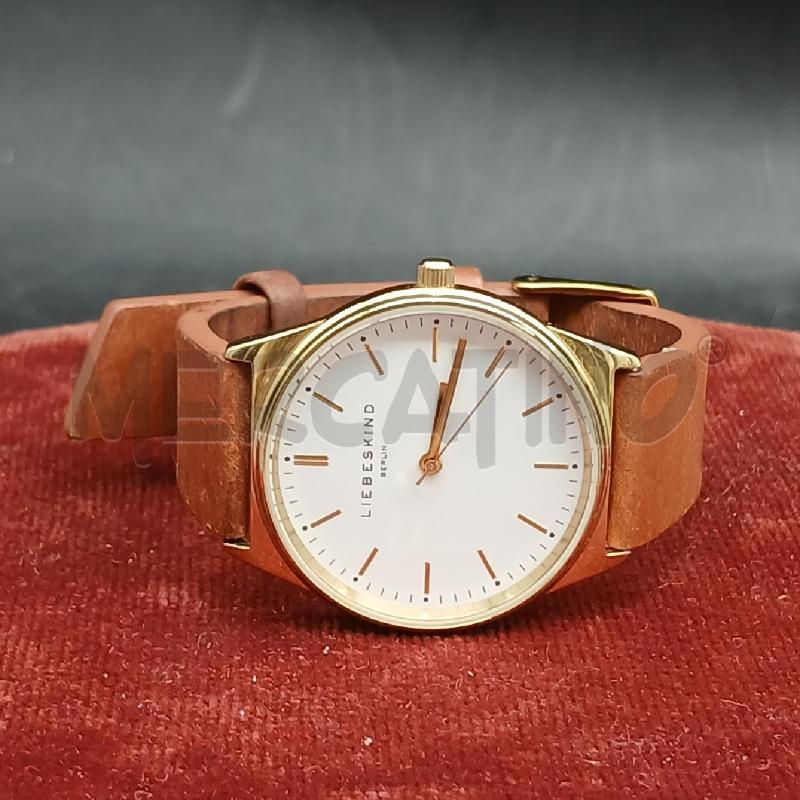 OROLOGIO DA POLSO LIEBERSKIND MARRONE | Mercatino dell'Usato Roma garbatella 1