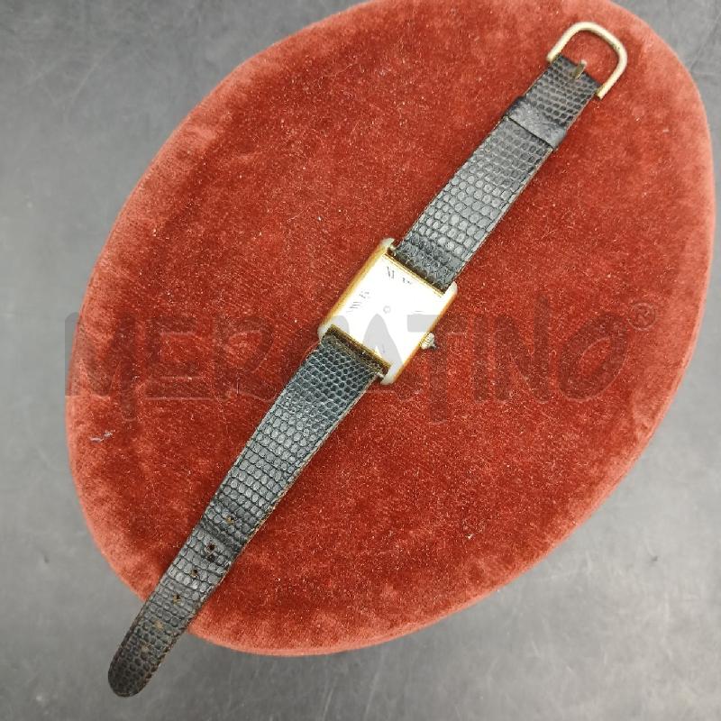 OROLOGIO DA POLSO LONGCHAMP DORATO RETTANGOLO | Mercatino dell'Usato Roma garbatella 3