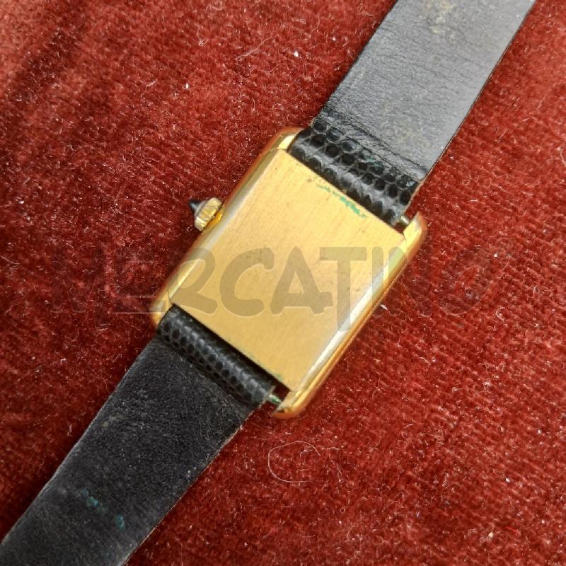 OROLOGIO DA POLSO LONGCHAMP DORATO RETTANGOLO | Mercatino dell'Usato Roma garbatella 4