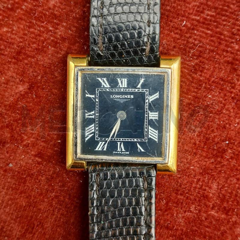 OROLOGIO DA POLSO LONGINES NERO QUADRATO  | Mercatino dell'Usato Roma garbatella 3