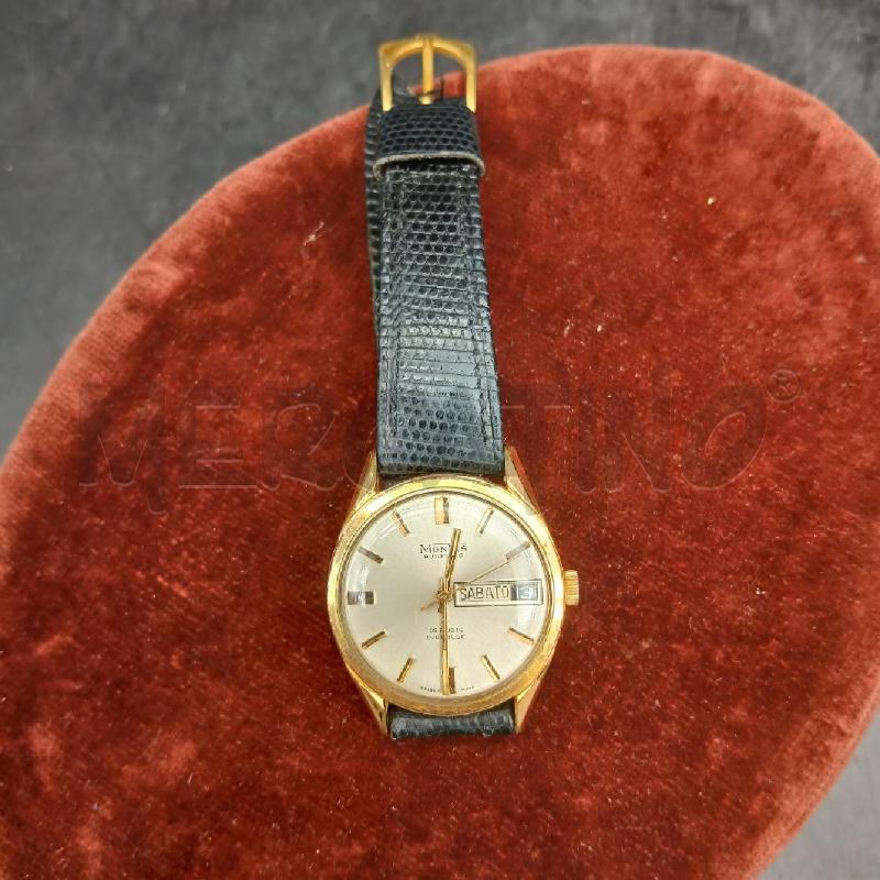 OROLOGIO DA POLSO MONVIS NERO  | Mercatino dell'Usato Roma garbatella 1