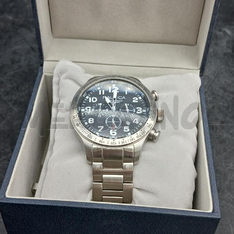 OROLOGIO DA POLSO NAUTICA NERO BIANCO  | Mercatino dell'Usato Roma garbatella 1