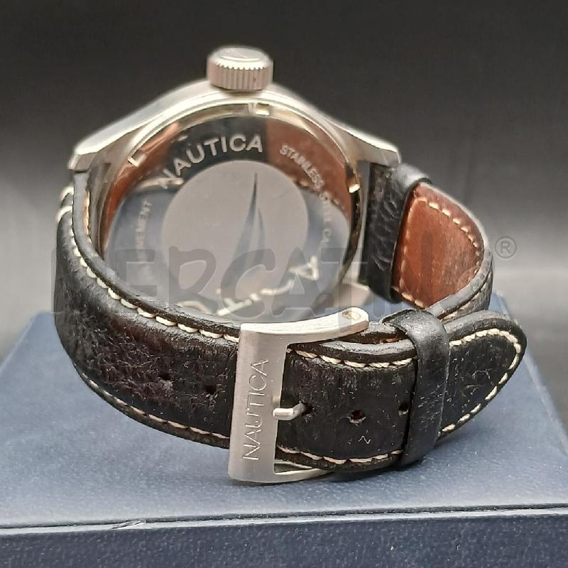 OROLOGIO DA POLSO NAUTICA NERO BIANCO  | Mercatino dell'Usato Roma garbatella 3