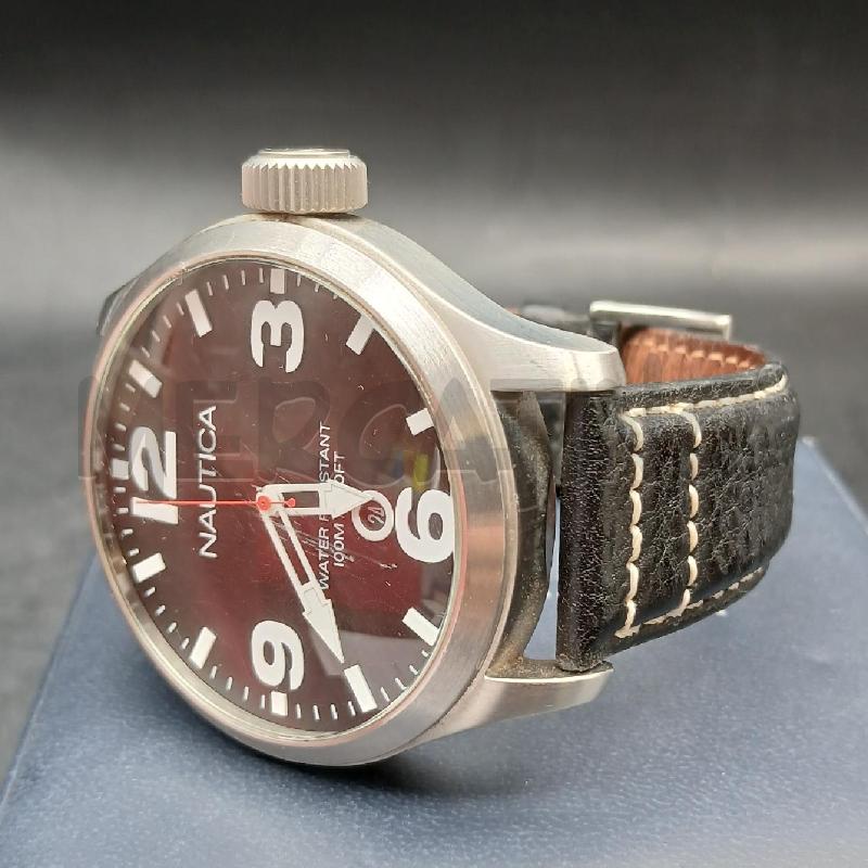OROLOGIO DA POLSO NAUTICA NERO BIANCO  | Mercatino dell'Usato Roma garbatella 5