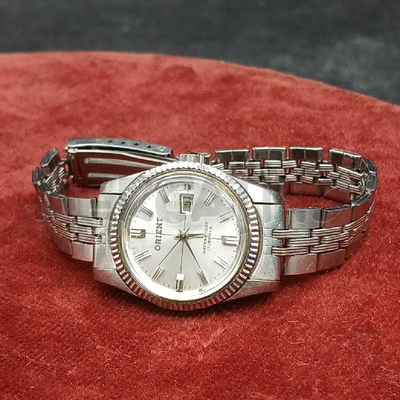 OROLOGIO DA POLSO ORIENT BIANCO  | Mercatino dell'Usato Roma garbatella 1
