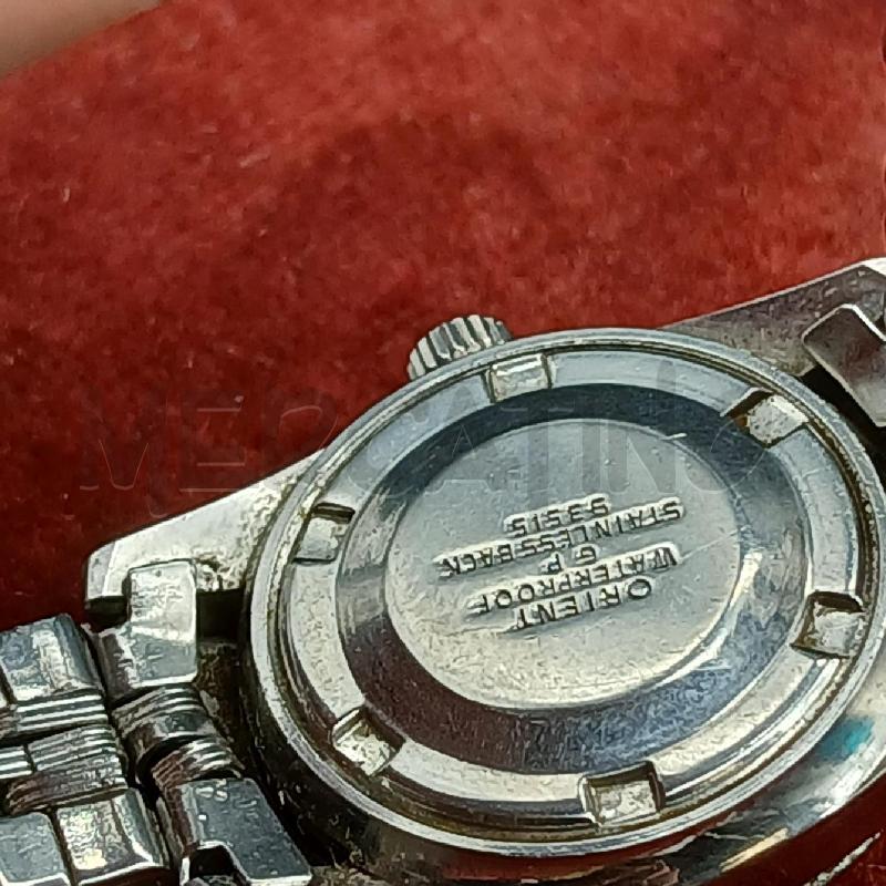 OROLOGIO DA POLSO ORIENT BIANCO  | Mercatino dell'Usato Roma garbatella 4
