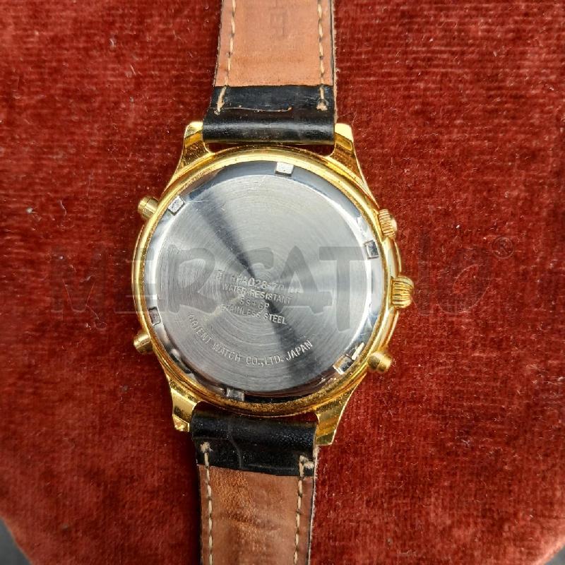 OROLOGIO DA POLSO ORIENT CHRONOGRAPH NERO DORATO | Mercatino dell'Usato Roma garbatella 3
