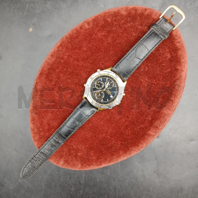 OROLOGIO DA POLSO ORIENT CHRONOGRAPH NERO DORATO | Mercatino dell'Usato Roma garbatella 4