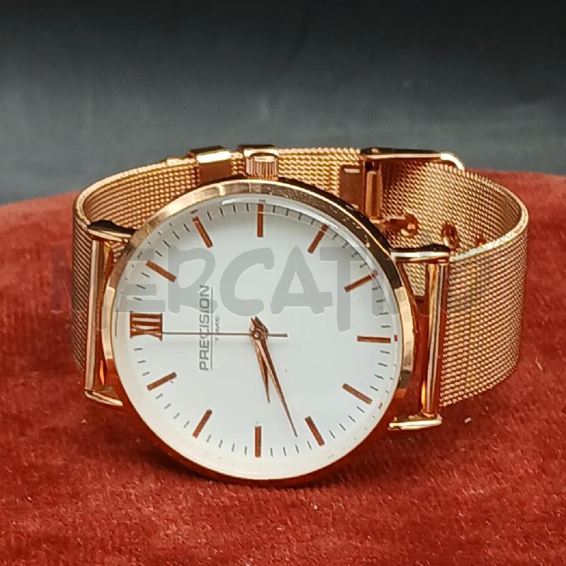 OROLOGIO DA POLSO PRECISION ROSEGOLD QUADRANTE BIANCO  | Mercatino dell'Usato Roma garbatella 1
